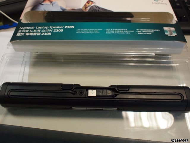 [開箱初體驗] 羅技筆電音箱 Logitech Z305