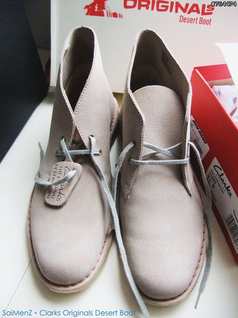 【開箱】Clarks Originals Men's Desert Boot (沙漠靴)
