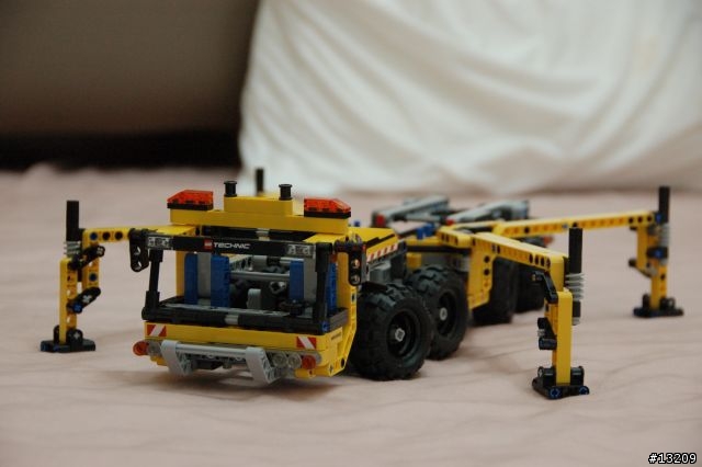LEGO 開箱 TECHNIC 系列 8053 流動起重機