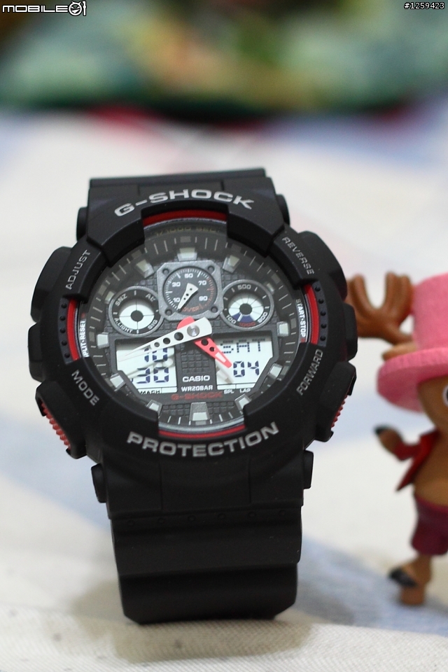 [開箱文] 紅黑G-SHOCK GA-100 終於捕獲