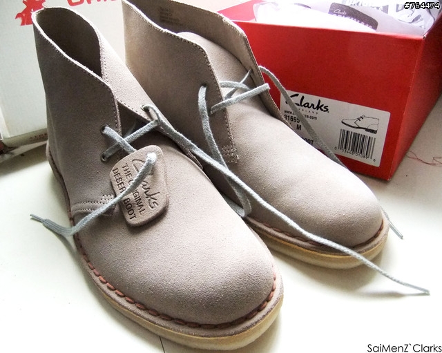 【開箱】Clarks Originals Men's Desert Boot (沙漠靴)