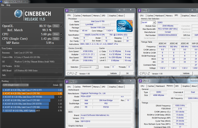 Intel Core i5-760平價四核心CPU效能分析與空冷超頻教學