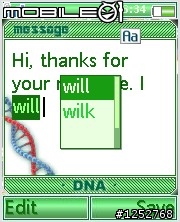 [240*320][176*220]DNA(Deoxyribonucleic acid，去氧核糖核酸)雙股螺旋