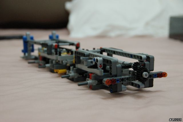 LEGO 開箱 TECHNIC 系列 8053 流動起重機