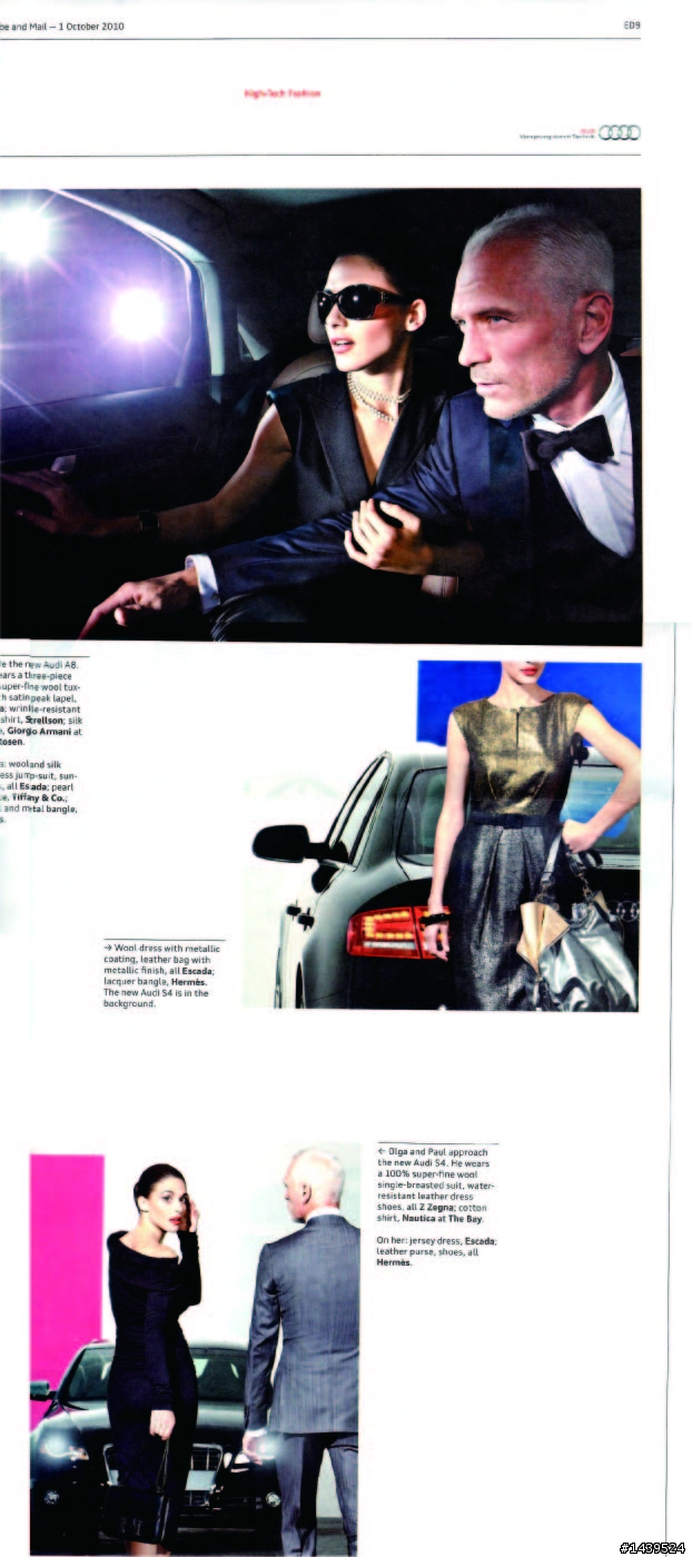 audi-Vancouver news paper:Rediscovering Less 極簡重現 e-tron