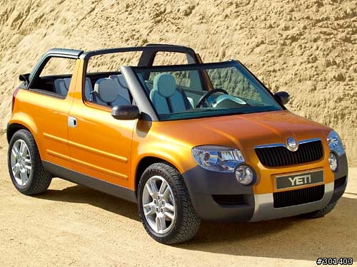 不同風格的SKODA YETI