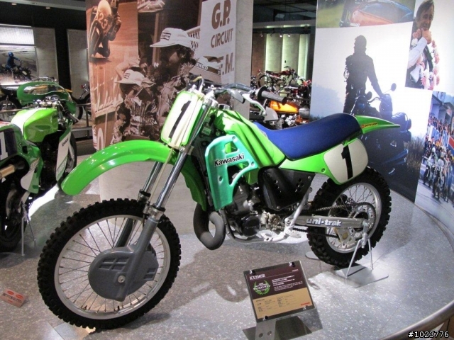 神戶海洋博物館川崎世界Kawasaki 重車照片