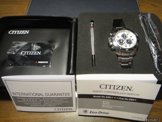 [不專業開箱文]個人第一隻CITIZEN~AS8010-54A