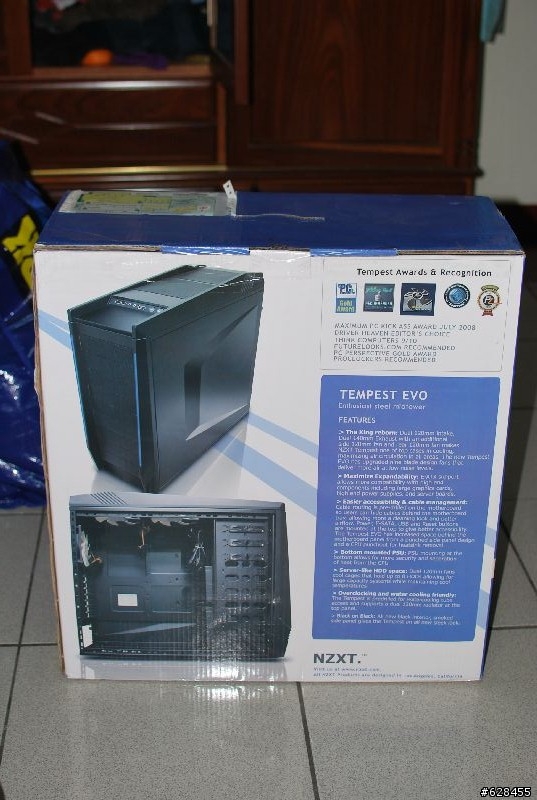 [開箱]NZXT Tempest Evo(超暴風)機殼