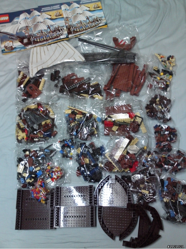 LEGO 10210 Imperial Flagship 官兵船 ((開箱照傷眼注意))