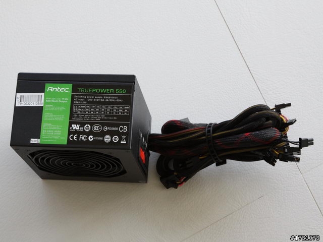 [開箱]Antec的 TruePower New550W~