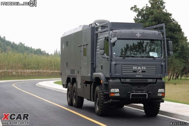 此帖必火：對岸的德國man和VOLVO露營車