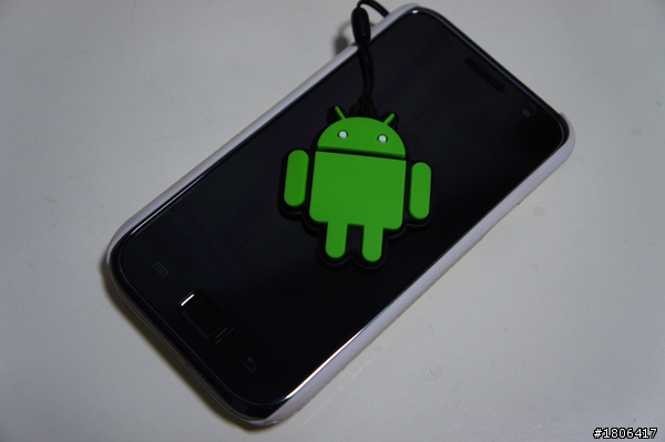 韓國 Android 機器人 小綠人 手機掛件 手機鏈 手機屏幕擦