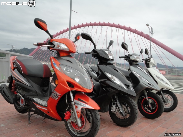 [開箱]KCC Racing 150 黑戀橘