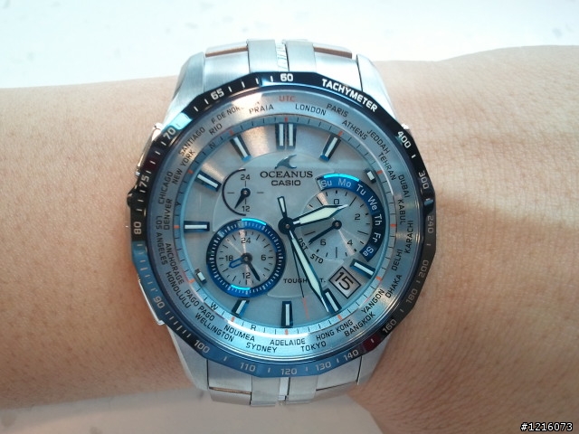 （開箱）我也買了!!CASIO的OCEANUS頂級電波腕錶S1400P 2AJF