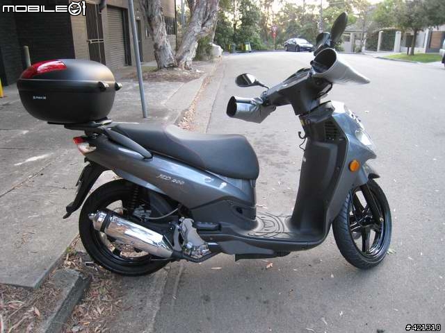 雪梨購買的SYM HD200化油版新車分享