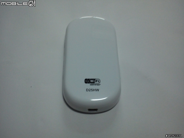 Pocket Wifi 日本EMOBILE D25HW 開箱與測試