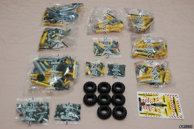 LEGO 開箱 TECHNIC 系列 8053 流動起重機