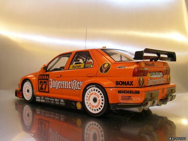 【模型製作分享】ALFA ROMEO 155 V6TI JAGERMEISTER(TAMIYA 1/24 kit)