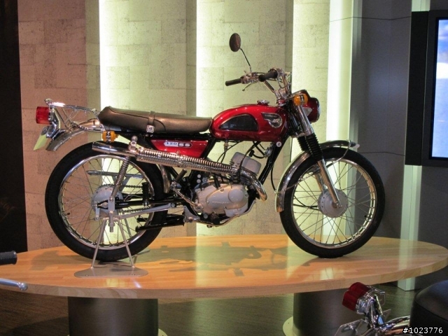 神戶海洋博物館川崎世界Kawasaki 重車照片