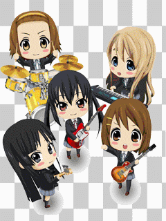 ﹝240*320﹞Q版 K-ON 輕音少女主題(含媒體)