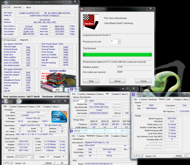 Intel Core i5-760平價四核心CPU效能分析與空冷超頻教學