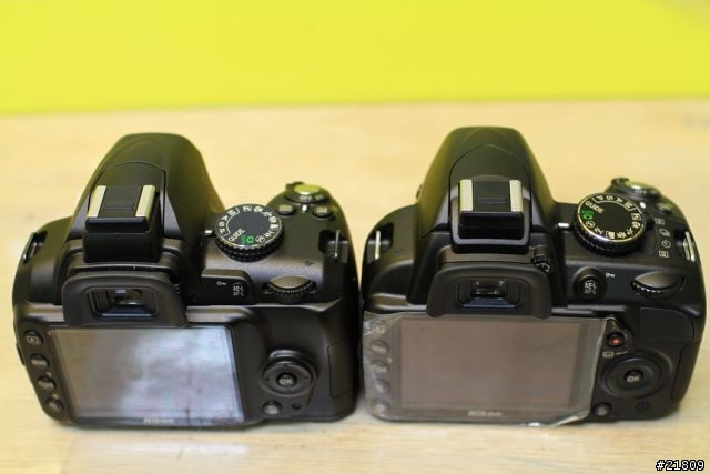 Nikon D3100 只有機身啥也沒有的開箱，加映與D3000相比