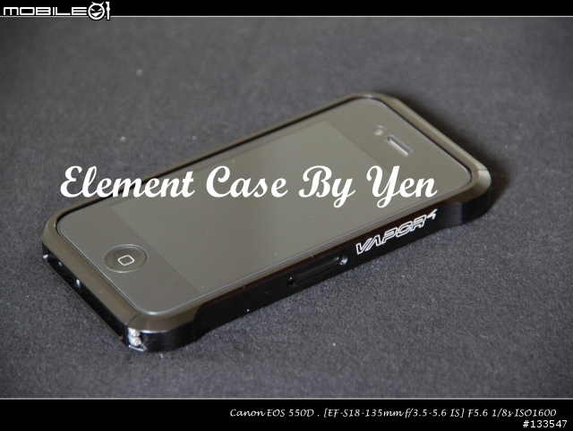 [開箱分享] Element Case Vapor 4 Black/Black