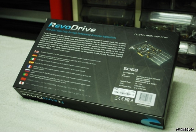 <開箱>快到連車尾燈都看不到 OCZ RevoDrive 50G PCI-E SSD