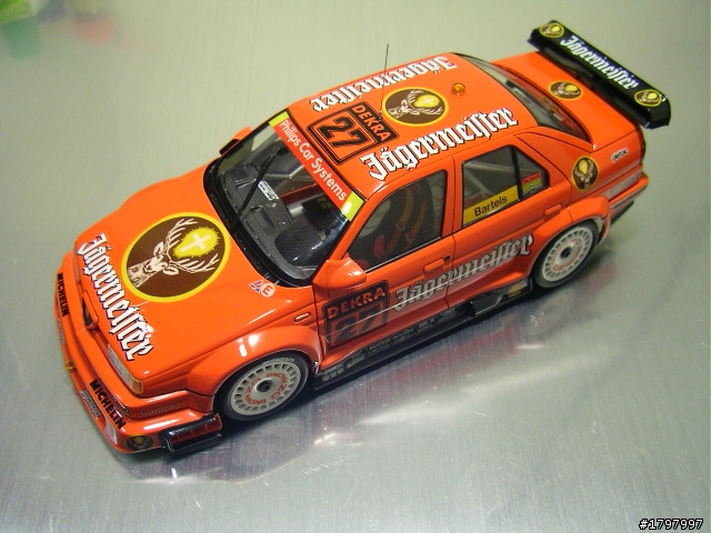 【模型製作分享】ALFA ROMEO 155 V6TI JAGERMEISTER(TAMIYA 1/24 kit)
