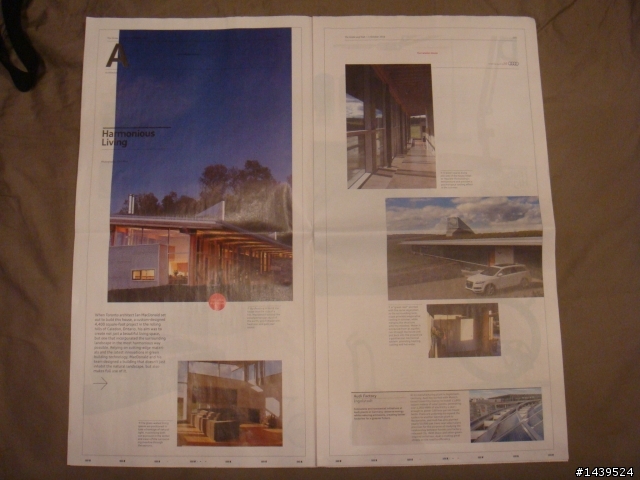 audi-Vancouver news paper:Rediscovering Less 極簡重現 e-tron