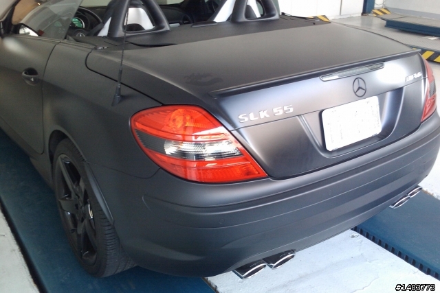 巧遇SLK55_消光黑