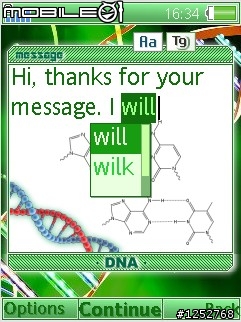[240*320][176*220]DNA(Deoxyribonucleic acid，去氧核糖核酸)雙股螺旋