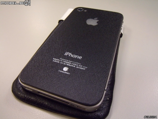 [開箱]之上班偷偷草率開箱 TUNEWEAR CARBONlook for iphone4