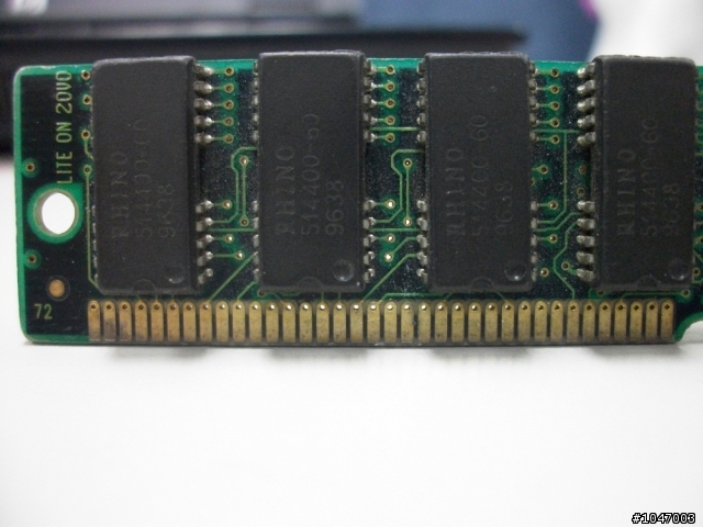 [古董開箱] 絕跡江湖的EDO DRAM 被我拿來 ?????