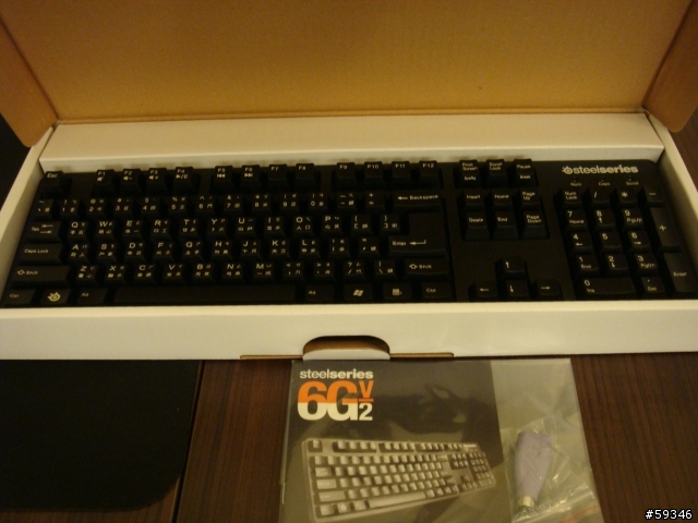 [開箱] steelseries 6GV2 黑軸 痛下決心中毒衝下去了