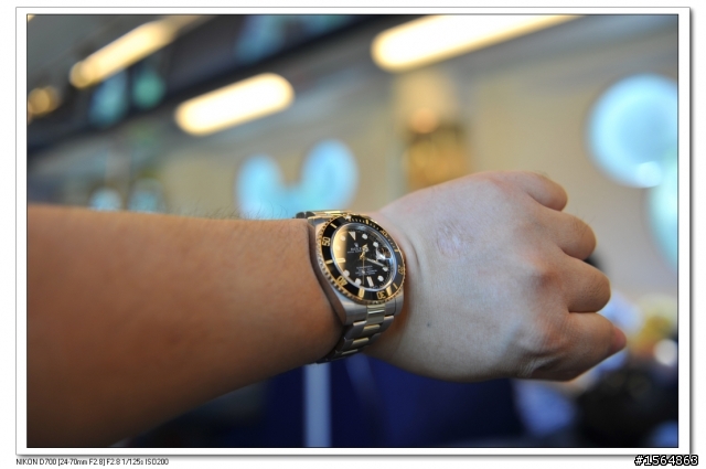 香港漲價前購入rolex 116613LN間金水鬼