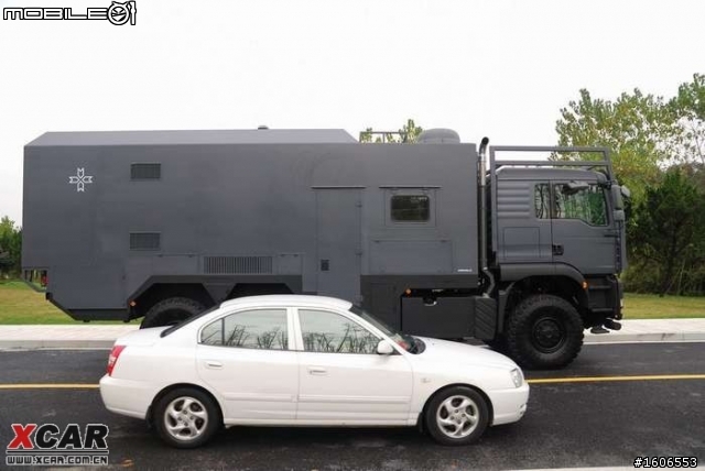 此帖必火：對岸的德國man和VOLVO露營車
