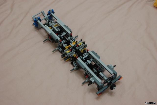 LEGO 開箱 TECHNIC 系列 8053 流動起重機