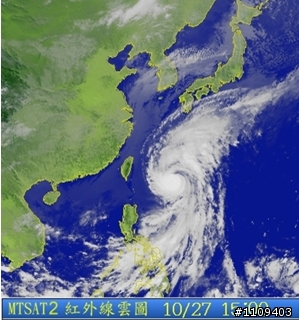 最近的台風怎都這麼大顆?