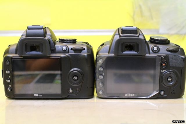 Nikon D3100 只有機身啥也沒有的開箱，加映與D3000相比