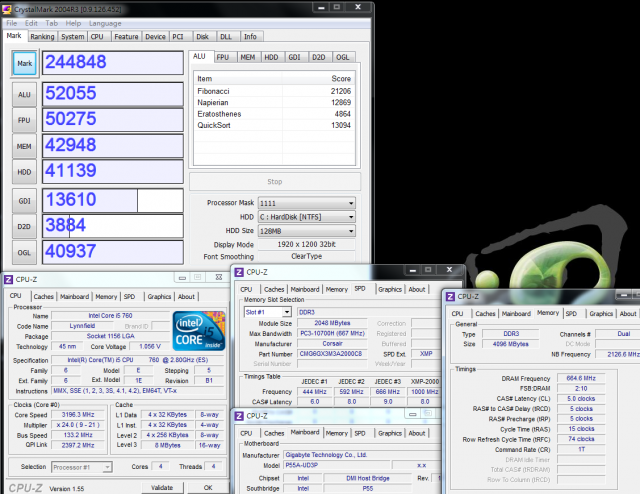Intel Core i5-760平價四核心CPU效能分析與空冷超頻教學