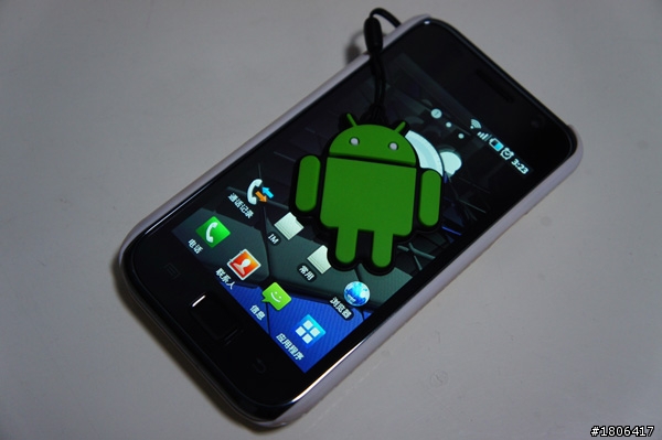 韓國 Android 機器人 小綠人 手機掛件 手機鏈 手機屏幕擦
