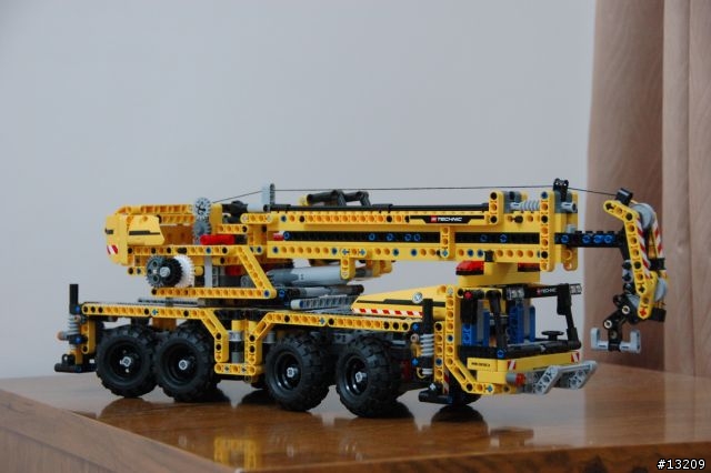 LEGO 開箱 TECHNIC 系列 8053 流動起重機