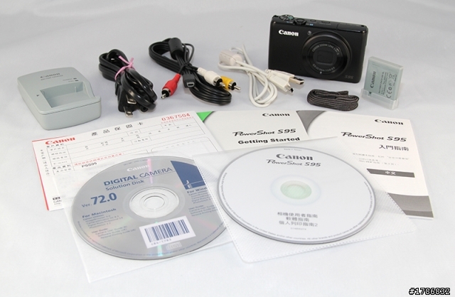 Canon PowerShot S95 開箱