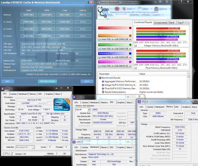 Intel Core i5-760平價四核心CPU效能分析與空冷超頻教學