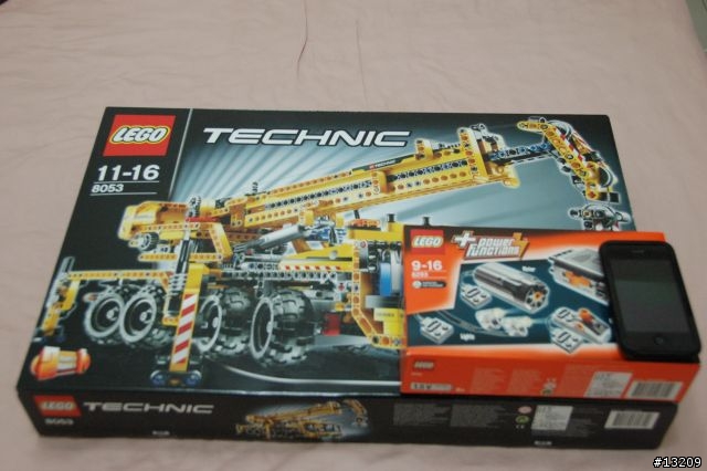 LEGO 開箱 TECHNIC 系列 8053 流動起重機