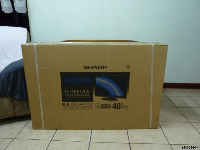 <開箱文>SHARP美規機 LC46E77UN  LC40LE700UN