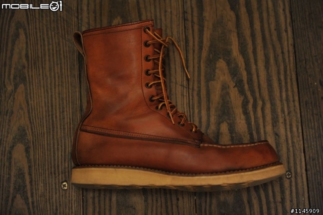 [三人三十年的臭酸接力]Red Wing Irish Setter 877 補實穿圖