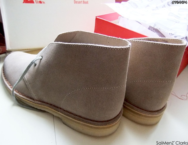 【開箱】Clarks Originals Men's Desert Boot (沙漠靴)